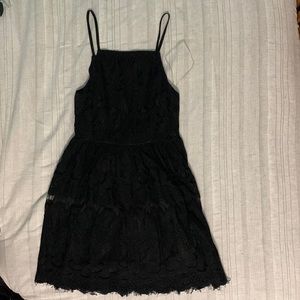 Black lace dress size small